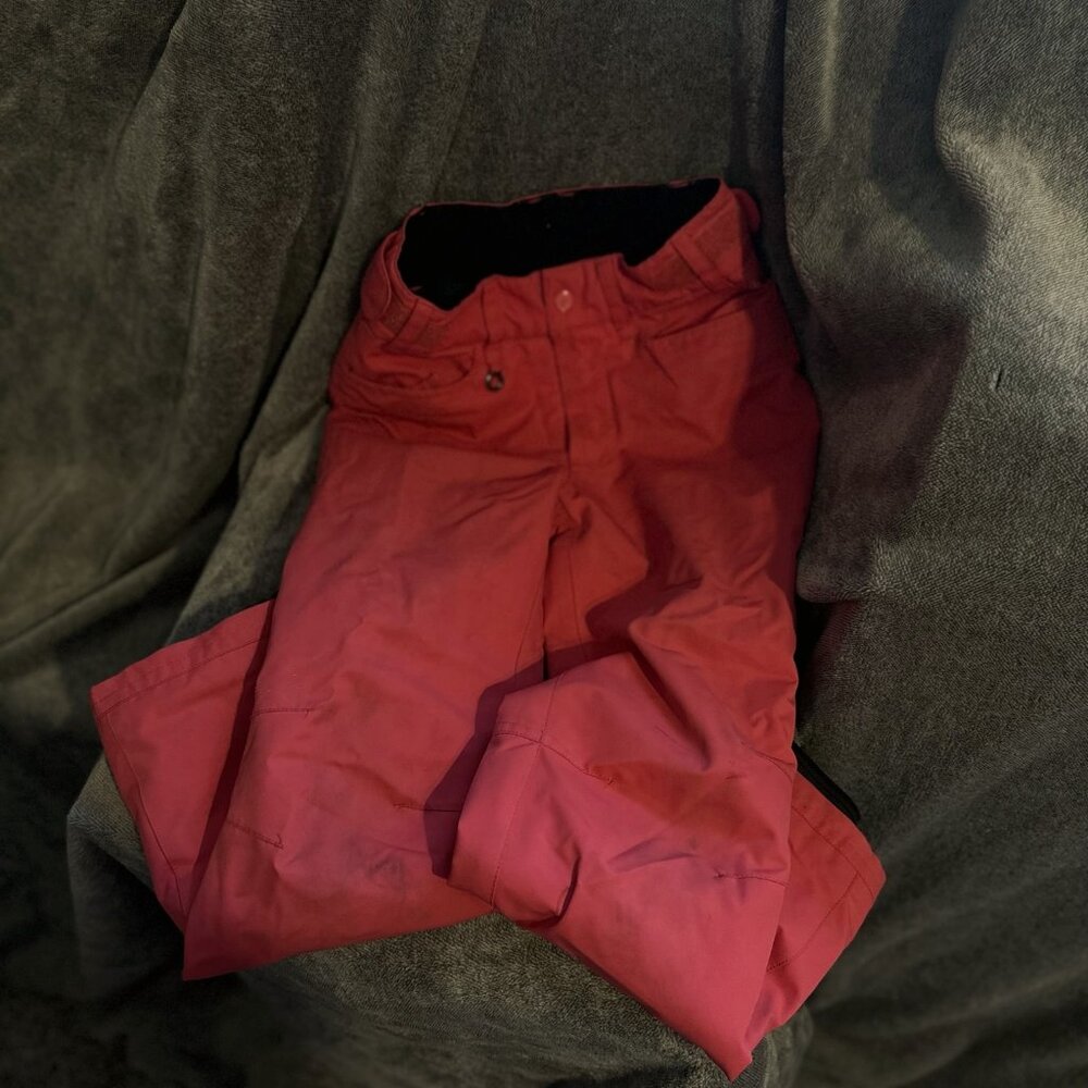 Roxy Girls' Insulated Snow pants, Girls size small (8)